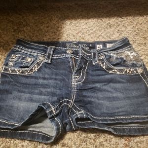 Girls Miss Me shorts